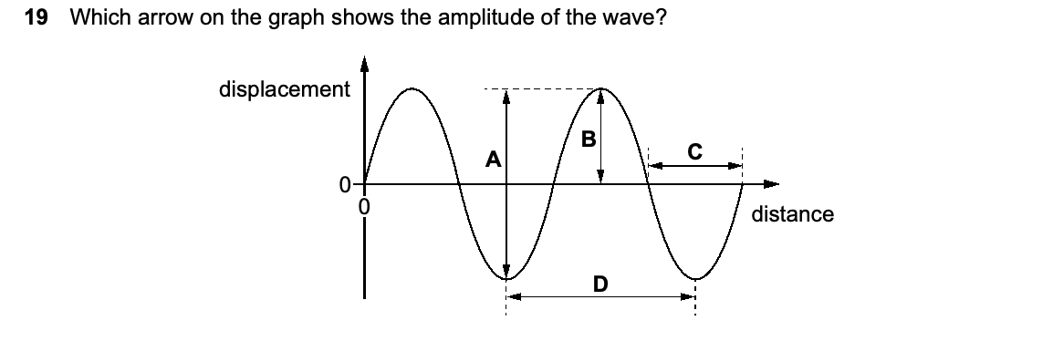 Question 19, including diagrams and options A–D. Text version below.